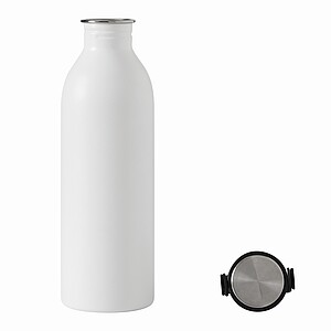 Stainless steal flask, white