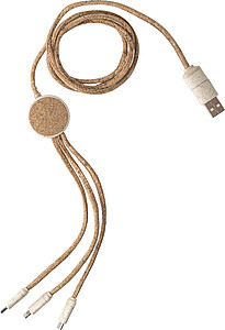 Stainless steel charging cable Gemma