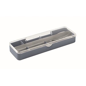 Stainless steel cutlery set, petrol
