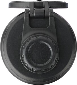 Stainless steel double walled bottle (800 ml), black