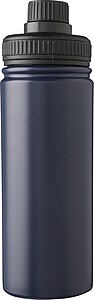 Stainless steel double-walled drinking bottle 500 ml Chad, blue