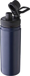 Stainless steel double-walled drinking bottle 500 ml Chad, blue