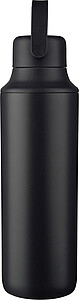 Stainless steel double-walled drinking bottle (500 ml) Omari, black