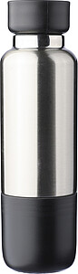 Stainless steel double-walled drinking bottle (500 ml) Zev, black