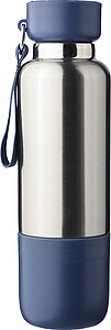 Stainless steel double-walled drinking bottle (500 ml) Zev, blue