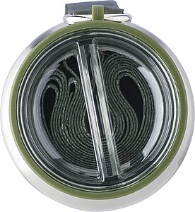 Stainless steel double-walled drinking bottle (500 ml) Zev, green