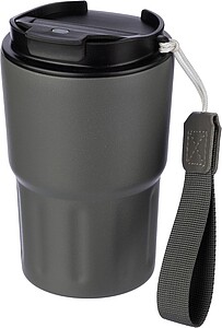 Stainless steel double walled mug Louisa