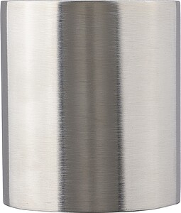 Stainless steel double walled mug Nella, cobalt blue