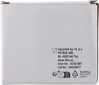 Stainless steel double walled mug Nella, cobalt blue