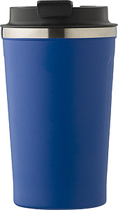 Stainless steel double-walled mug