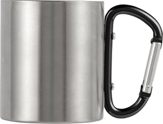 Stainless steel, double walled travel mug (200 ml)