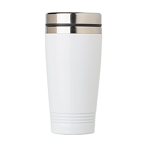 Stainless steel drinking mug (450 ml)