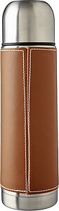 Stainless steel flask 400 ml Bernard, brown