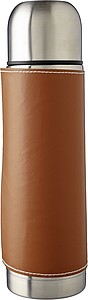 Stainless steel flask 400 ml Bernard, brown