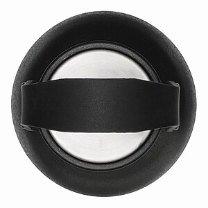 Stainless steel flask, black