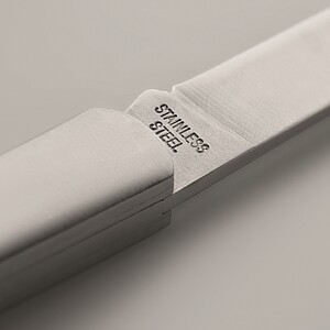 Stainless steel foldable knife