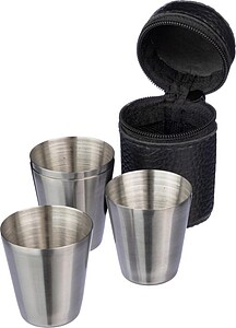 Stainless steel liquor cups Benjamin