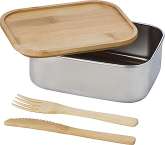 Stainless steel lunch box Esme