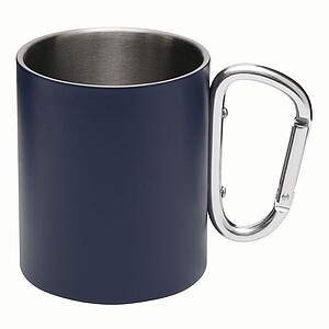 Stainless steel mug "deep valley", Navy