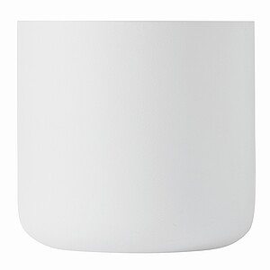 Stainless steel mug, white