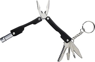 Stainless steel multi-tool Clifton, black