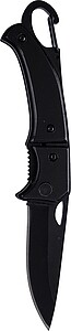 Stainless steel pocket knife Anne, black