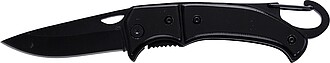 Stainless steel pocket knife Anne, black