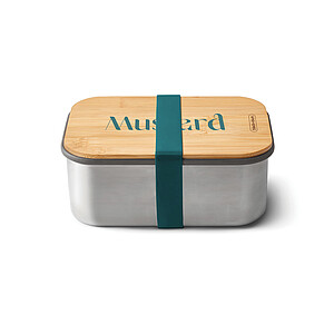 Stainless Steel Sandwich Box Large, turquoise