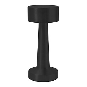 Stainless steel table lamp, black