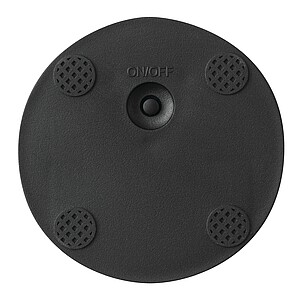 Stainless steel table lamp, black