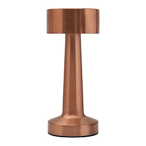 Stainless steel table lamp, copper