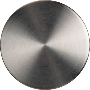 Stainless steel table lamp, grey