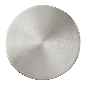 Stainless steel table lamp, silver