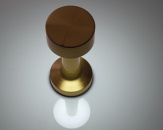 Stainless steel table lamp with rechargeable battery, pink