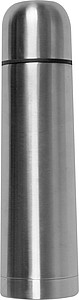 Stainless steel thermal flask, grey