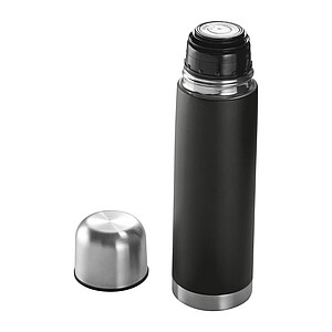 Stainless steel thermal flask, red