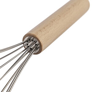 Stainless steel whisk Ilani, brown
