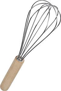 Stainless steel whisk Ilani, brown