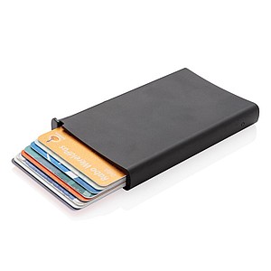 Standard aluminium RFID cardholder,black