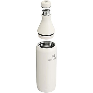 Stanley All Day Slim 600 ml water bottle, cream