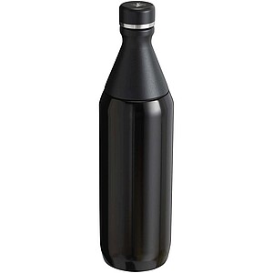 Stanley All Day Slim 600 ml water bottle, shiny black