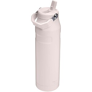 Stanley IceFlow™ 2.0 1.06 litre water bottle with flip straw, light pink