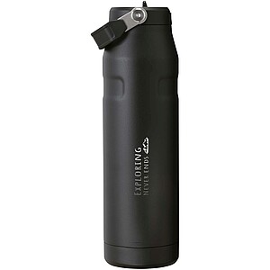 Stanley IceFlow™ 2.0 1.06 litre water bottle with flip straw, solid black