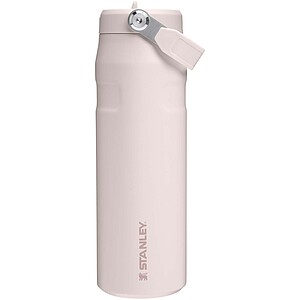 Stanley IceFlow™ 2.0 700 ml water bottle with flip straw, light pink