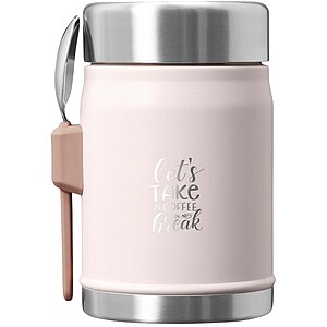 Stanley Legendary 400 ml food jar with spork, light pink