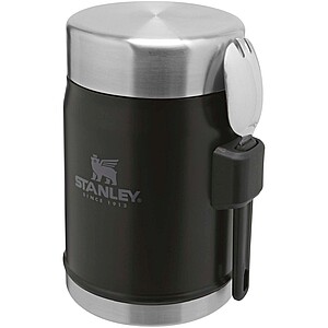 Stanley Legendary 400 ml food jar with spork, matt black