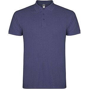 Star short sleeve mens polo