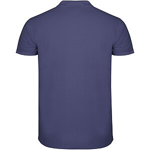 Star short sleeve mens polo
