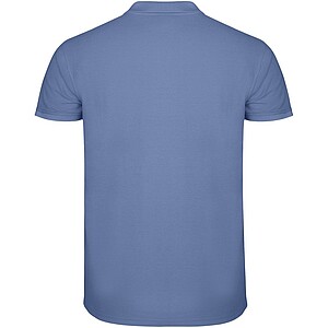 Star short sleeve mens polo