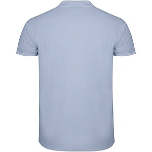 Star short sleeve mens polo
